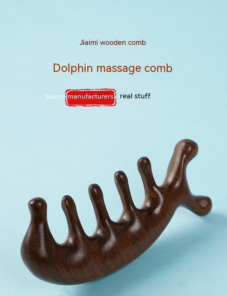 NovaraLabs™ Wood Scalp Massager