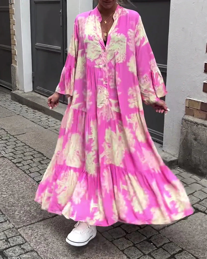 Novara | Robe élégante à coupe fluide