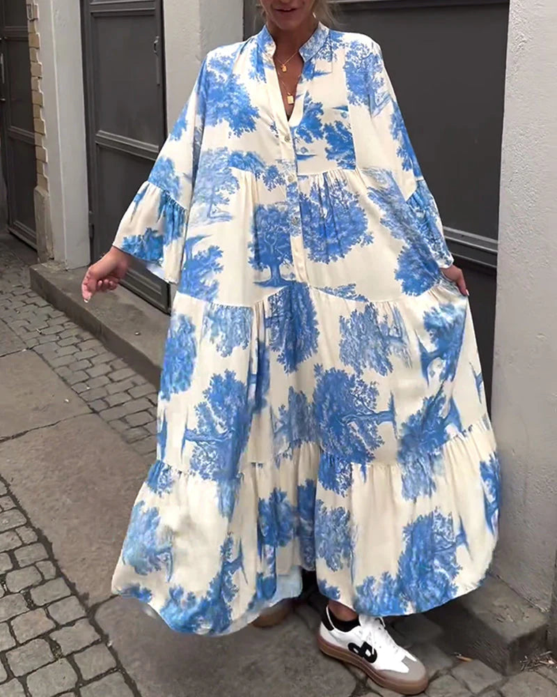 Novara | Robe élégante à coupe fluide