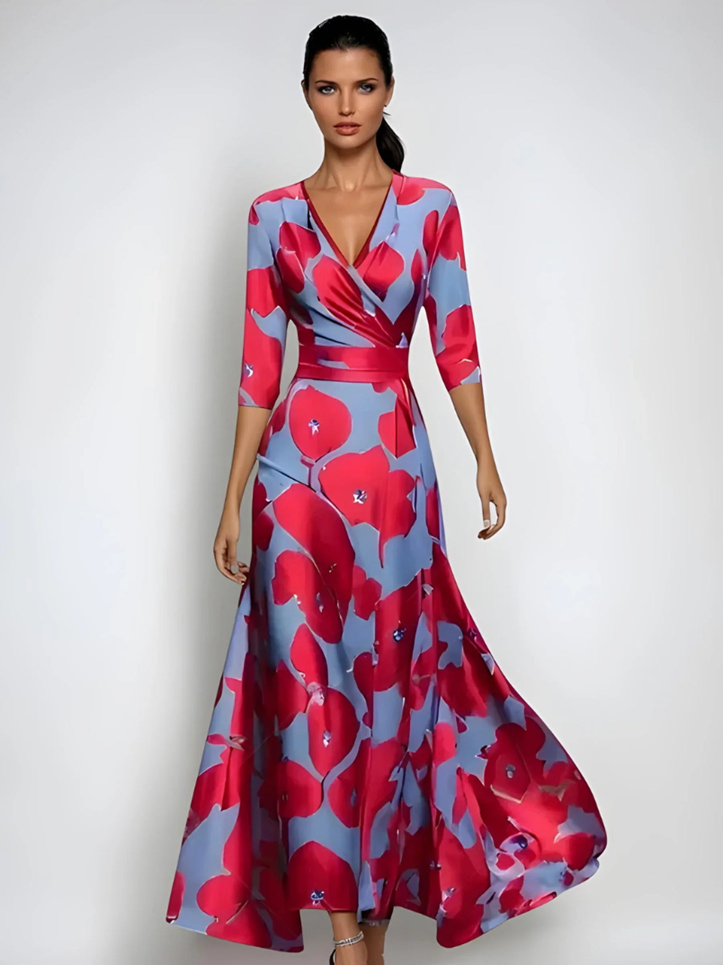 Béatrice | Robe à Encolure en V