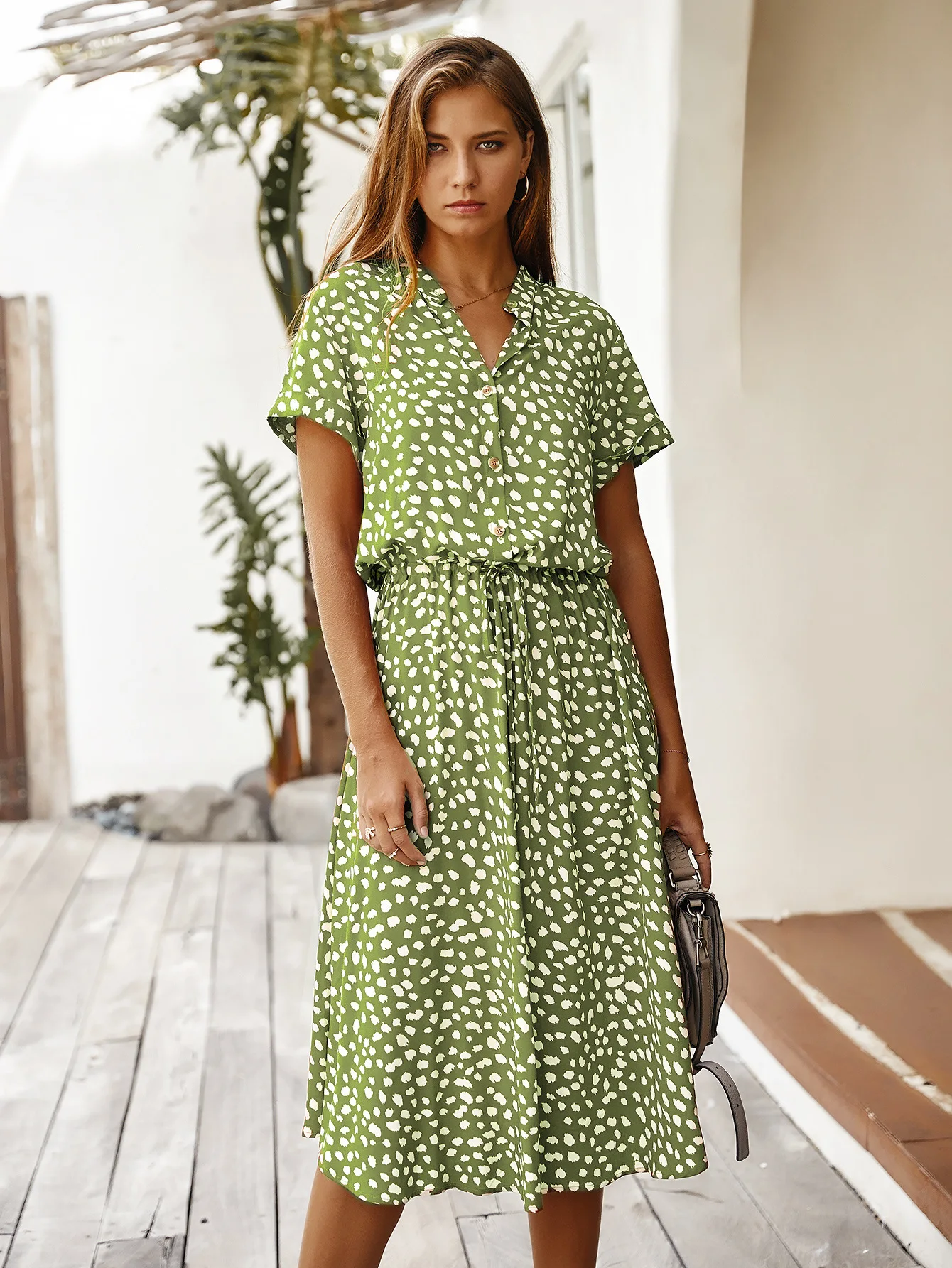 Novara | Robe d'été style chemise