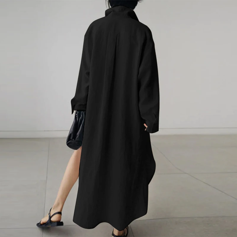 Novara | Robe chemise oversize décontractée