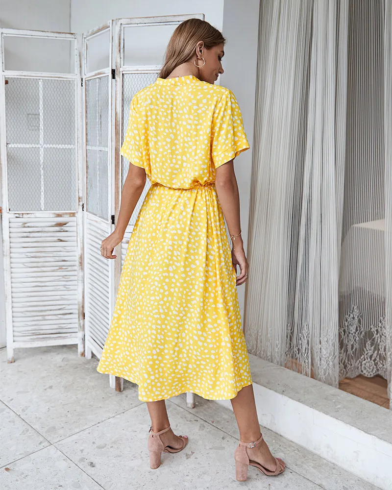 Novara | Robe d'été style chemise