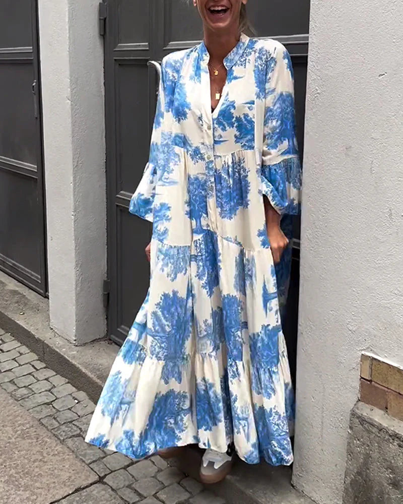 Novara | Robe élégante à coupe fluide