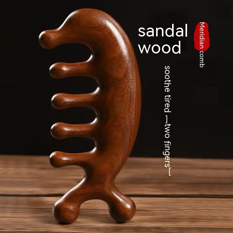 NovaraLabs™ Wood Scalp Massager