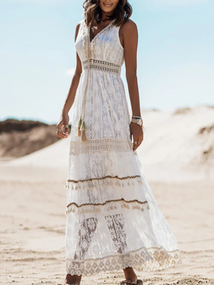 Nina | Robe de Plage Élégante (Stock Limité)