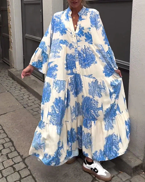 Novara | Robe élégante à coupe fluide