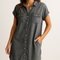 Novara | Robe chemise en denim moderne