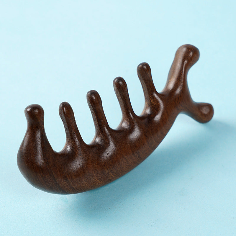 NovaraLabs™ Wood Scalp Massager