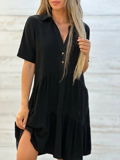 Novara | Robe d'été décontractée en lin