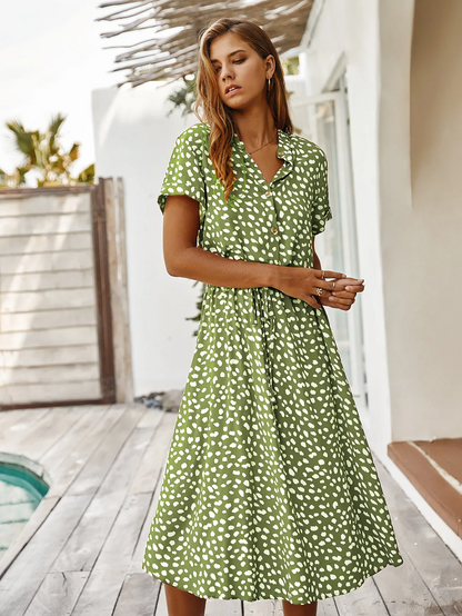 Novara | Robe d'été style chemise