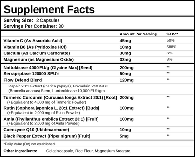 Vein Restore™| Triple Enzyme Formula