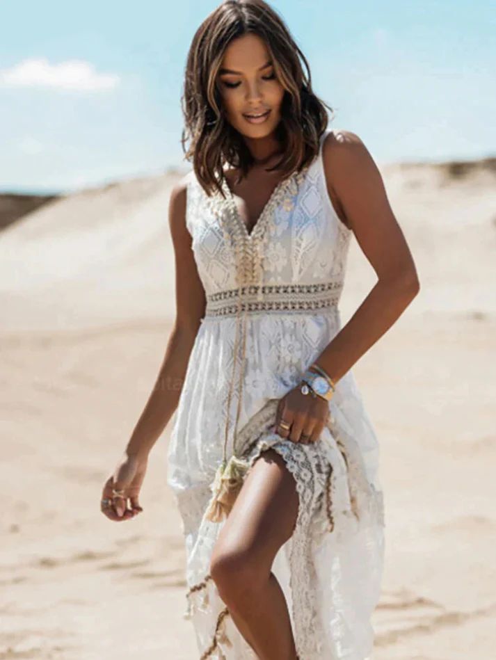 Nina | Robe de Plage Élégante (Stock Limité)