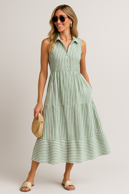 Novara | Robe chemise vintage