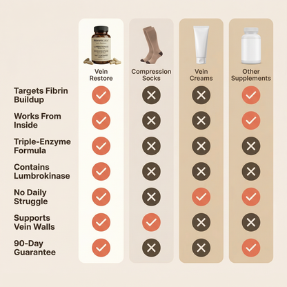 Vein Restore™ | Triple-Enzyme Circulation Support