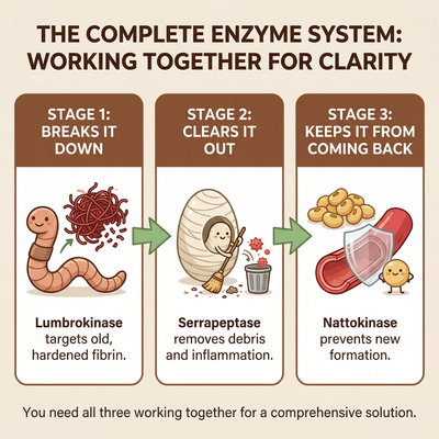 Vein Restore™| Triple Enzyme Formula